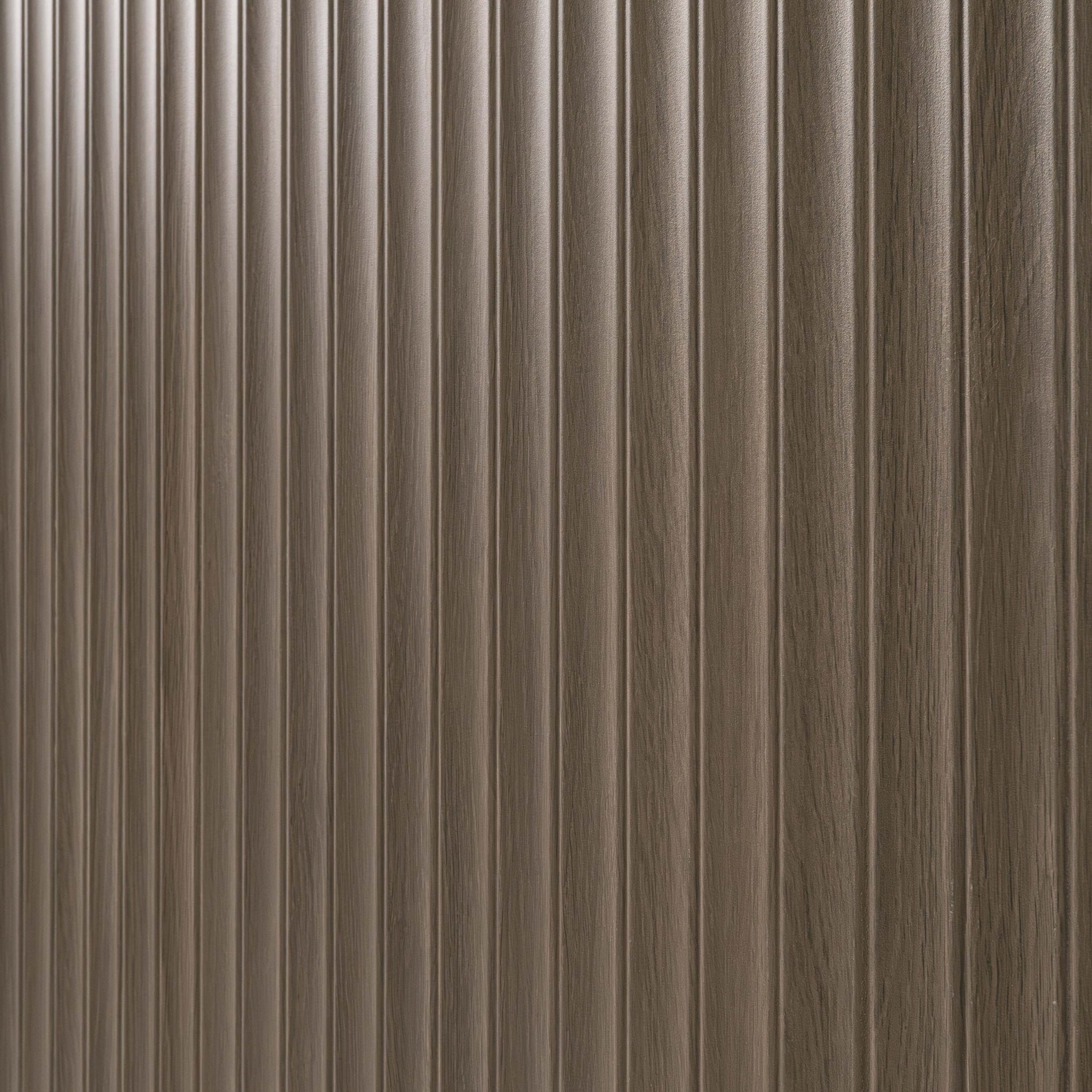 Urbanslat Umber Ceramic MSI Field Tiles 16" X 48" Fluted MSI - Zicana Boutique - 3