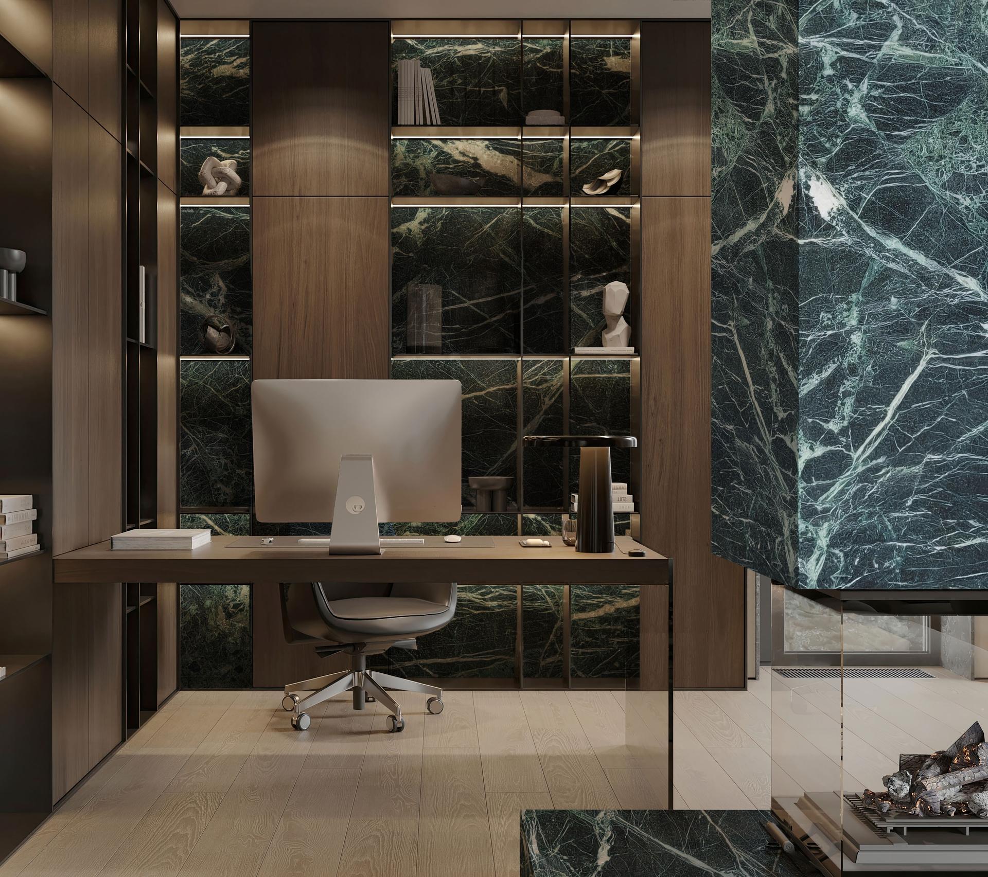 Verde Alpi Marble Zicana Boutique - Zicana Boutique - 9