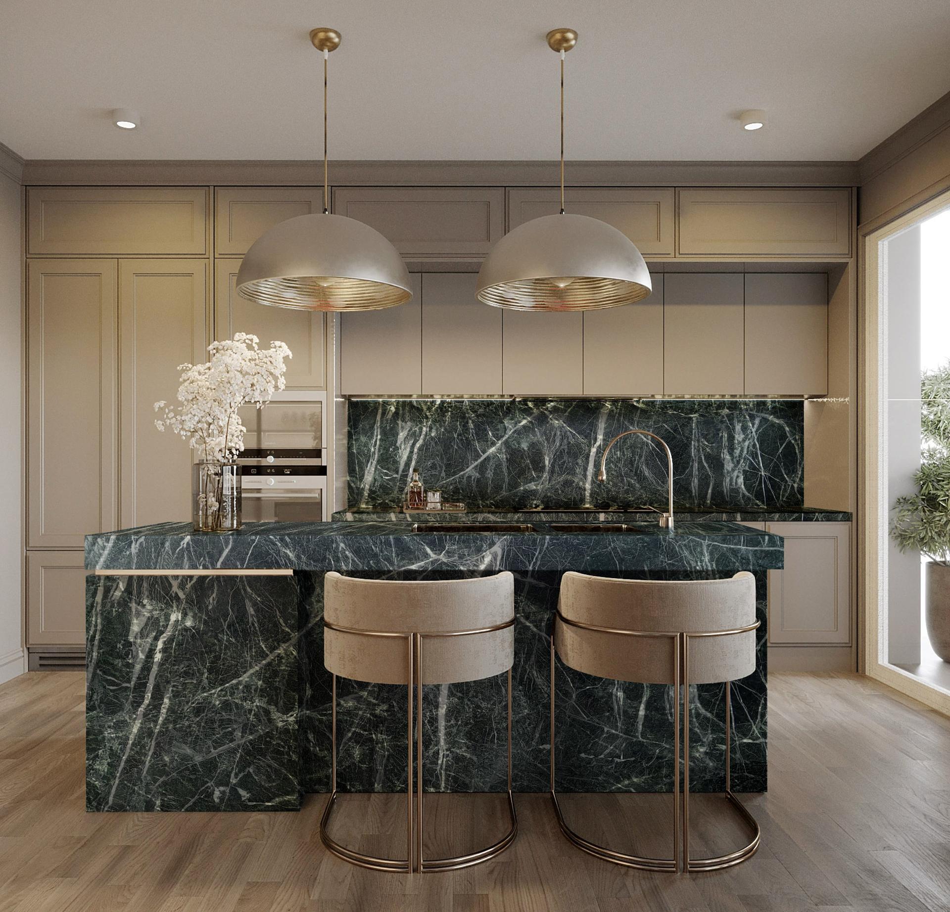 Verde Alpi Marble Zicana Boutique - Zicana Boutique - 7