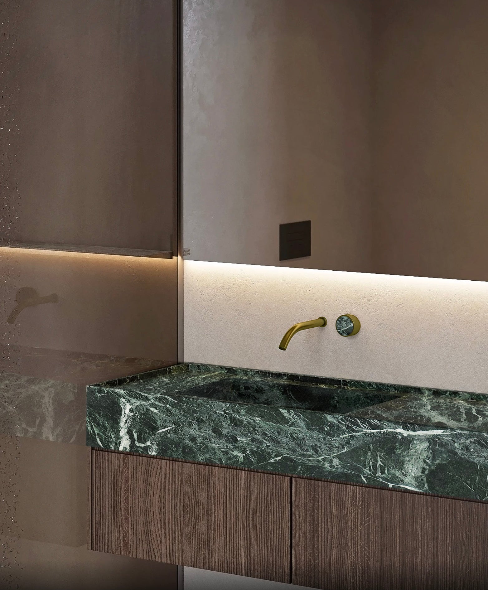 Verde Alpi Marble Zicana Boutique - Zicana Boutique - 4