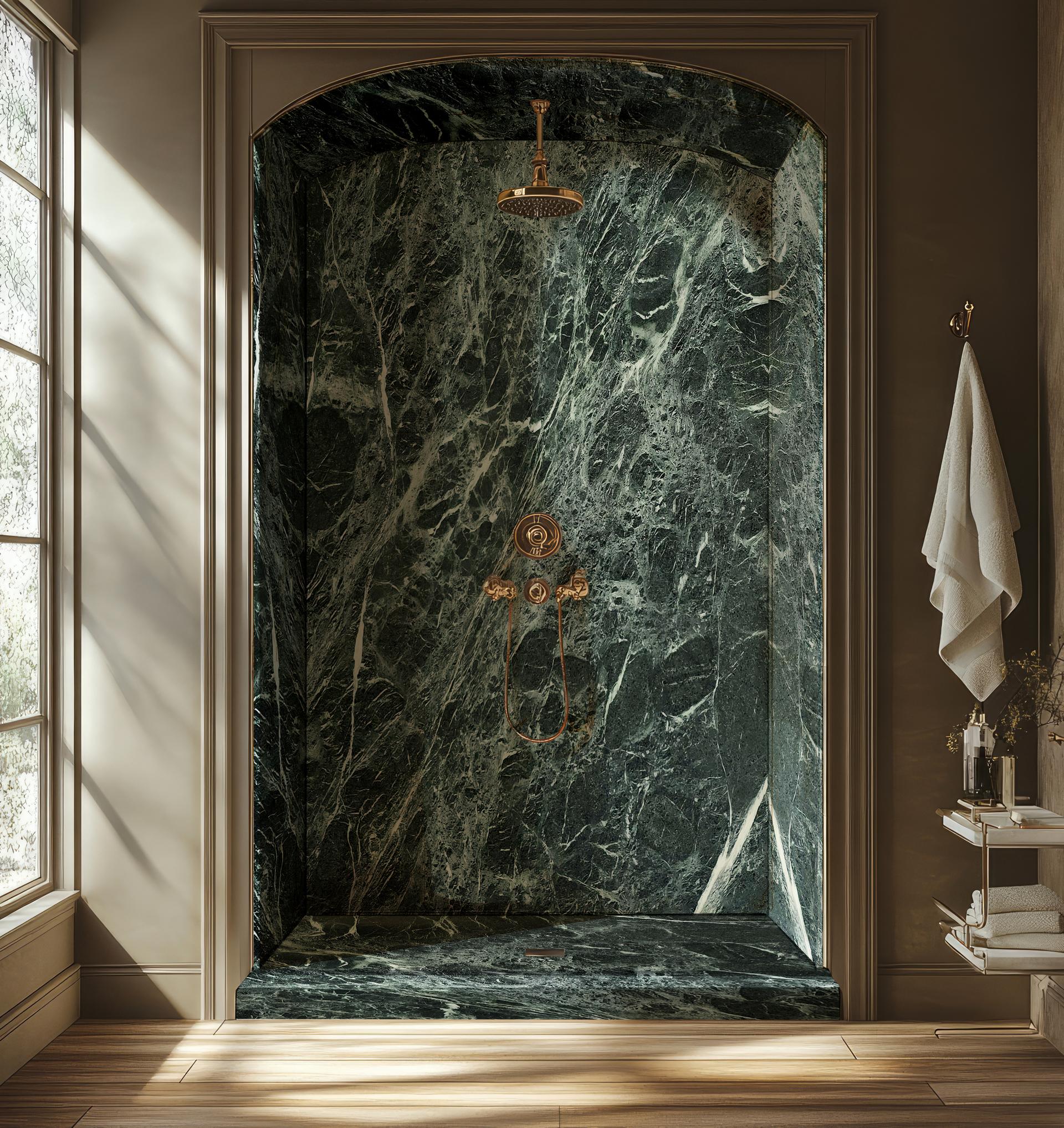 Verde Alpi Marble Zicana Boutique - Zicana Boutique - 3