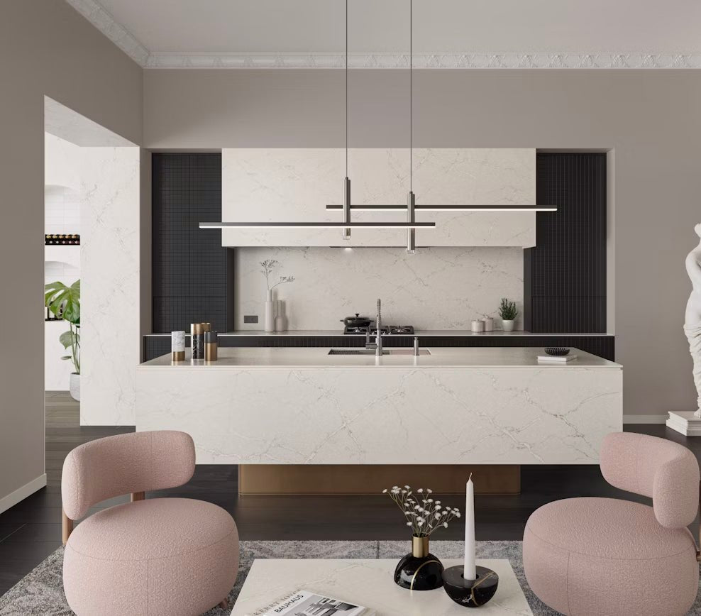 Victorian Silver Silestone Silestone - Zicana Boutique - 3