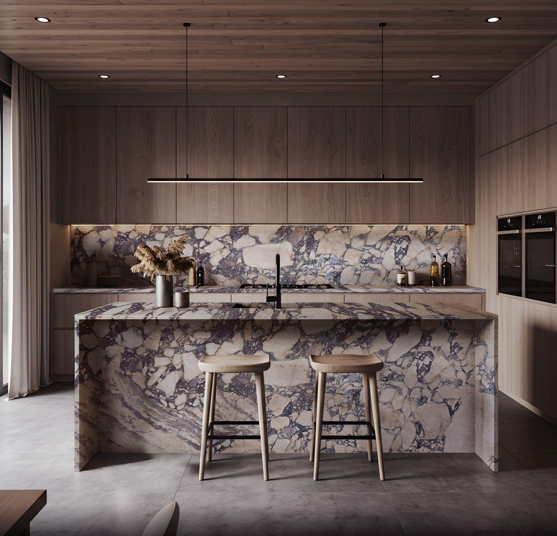 Viola Antico Marble Zicana Boutique - Zicana Boutique - 2