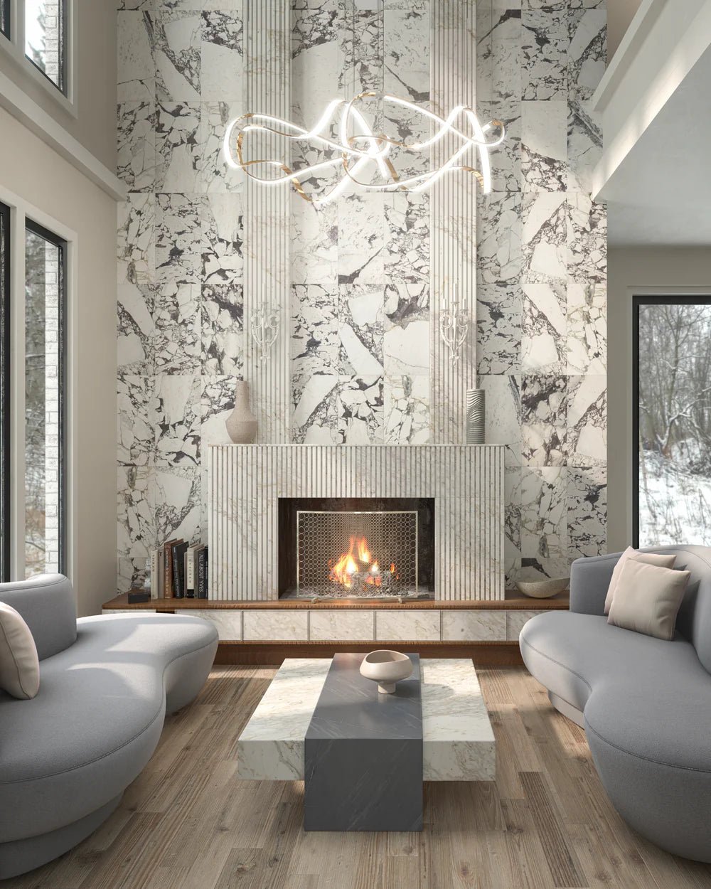 Viola Reale Select Marble Tile 24" x 24" Zicana Boutique - Zicana Boutique - 2