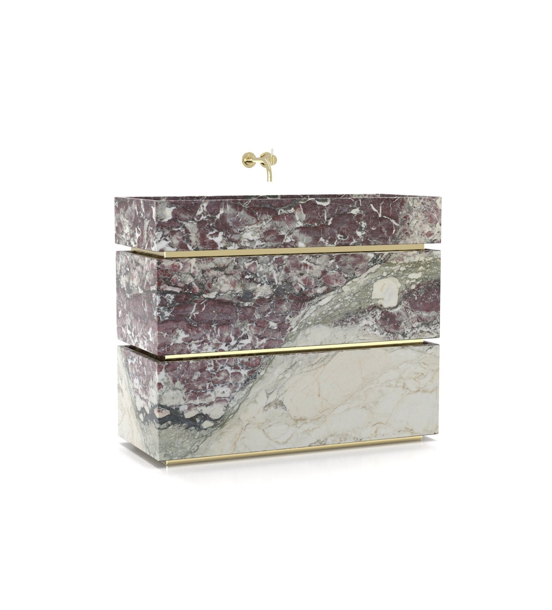 Vittoria Vanity Sink Marble Couture - Zicana Boutique - 21