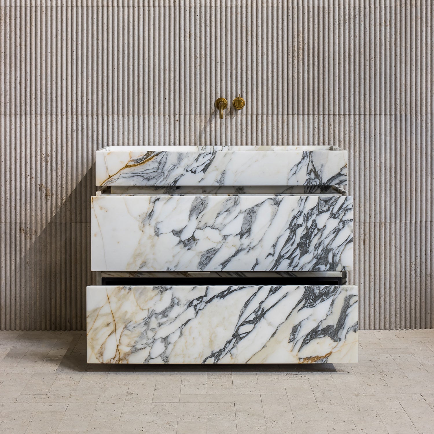 Vittoria Vanity Sink Marble Couture - Zicana Boutique - 4