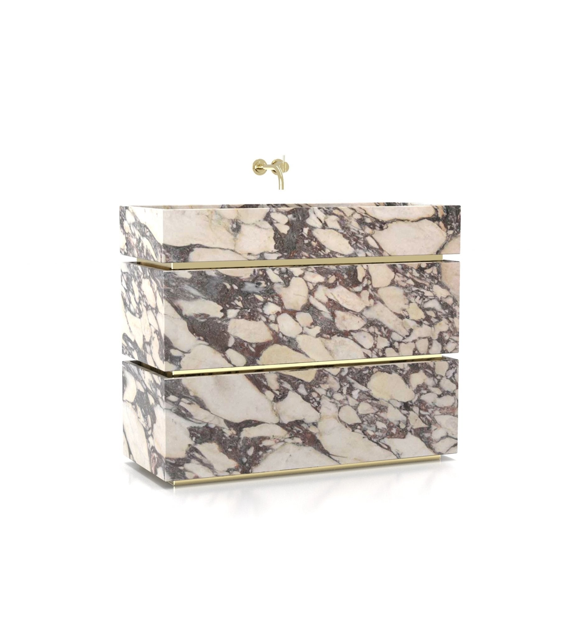 Vittoria Vanity Sink Marble Couture - Zicana Boutique - 15