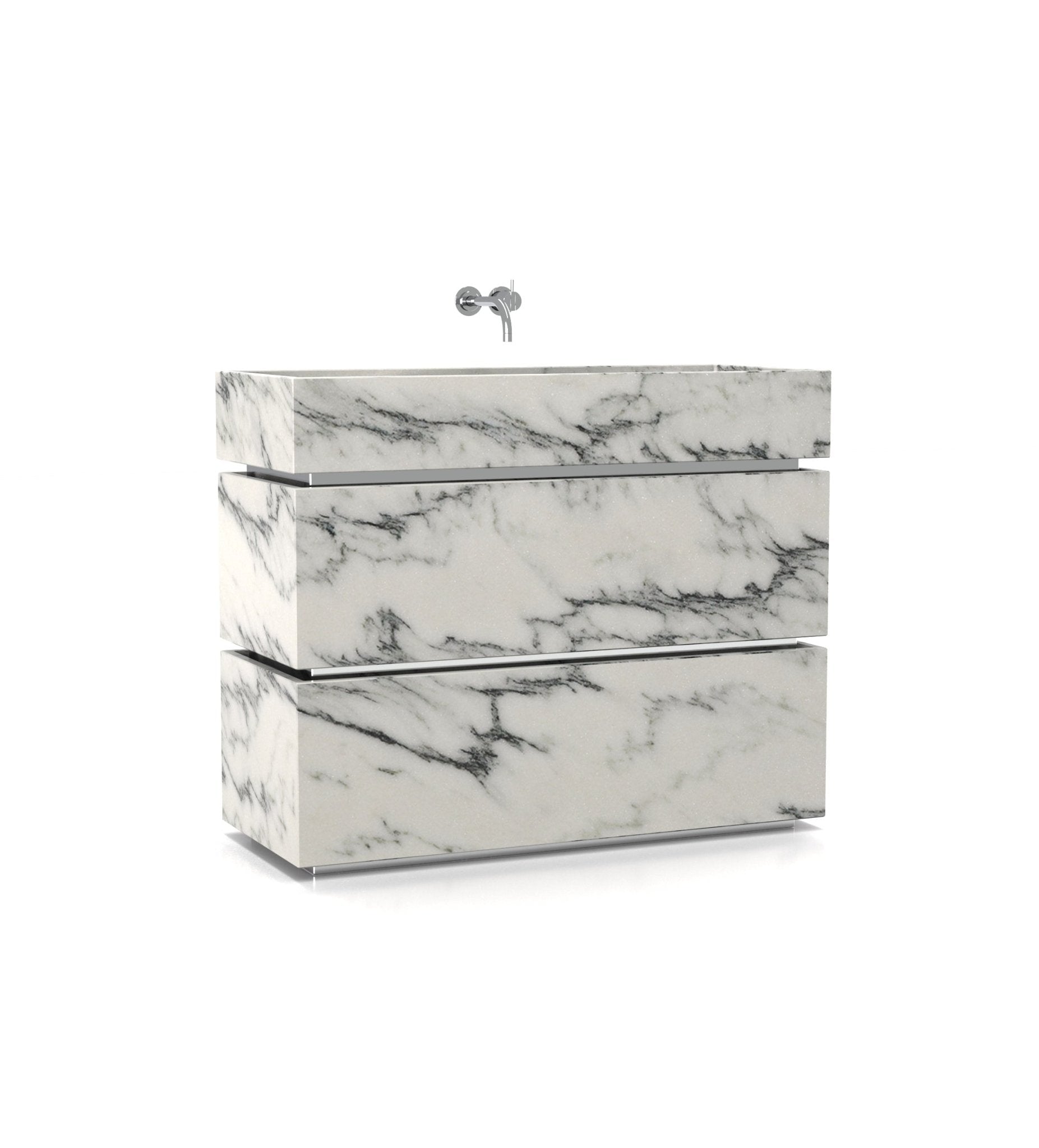 Vittoria Vanity Sink Marble Couture - Zicana Boutique - 22