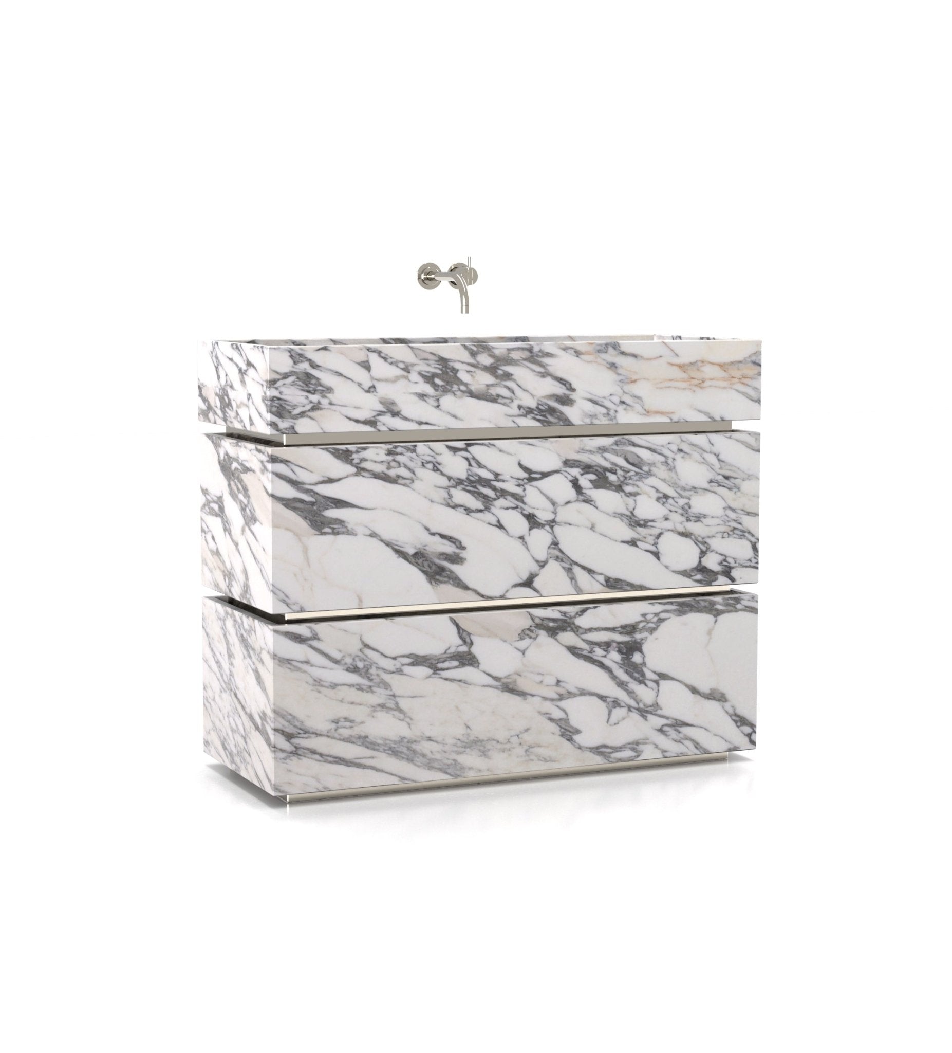 Vittoria Vanity Sink Marble Couture - Zicana Boutique - 2