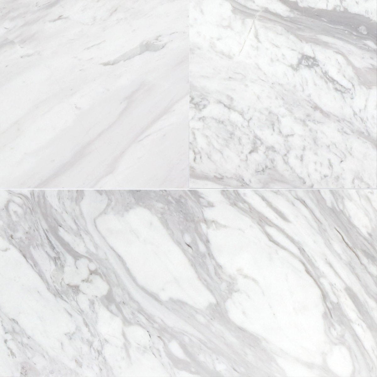 Volakas Honed Marble Field Tile 12''x24''x3/8'' Zicana Boutique - Zicana Boutique - 1
