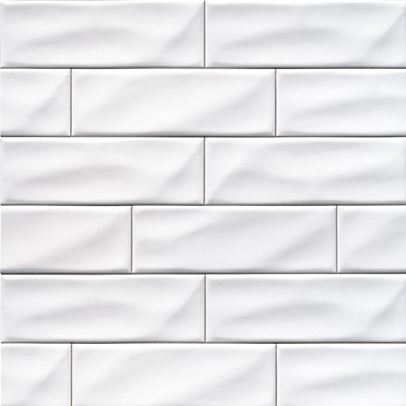 Whisper White Ceramic MSI Field Tiles 4" X 12" MSI - Zicana Boutique - 13