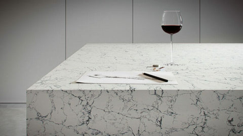 White Attica Caesarstone - Zicana Boutique - 3