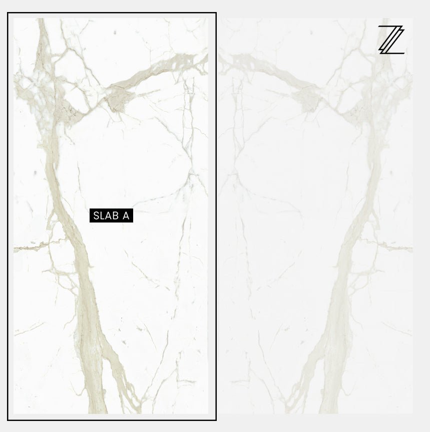White Calacatta Marble SapienStone - Zicana Boutique - 3