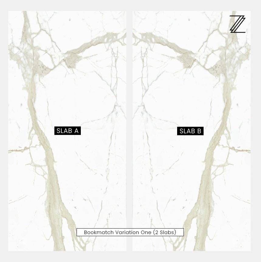 White Calacatta Marble SapienStone - Zicana Boutique - 5