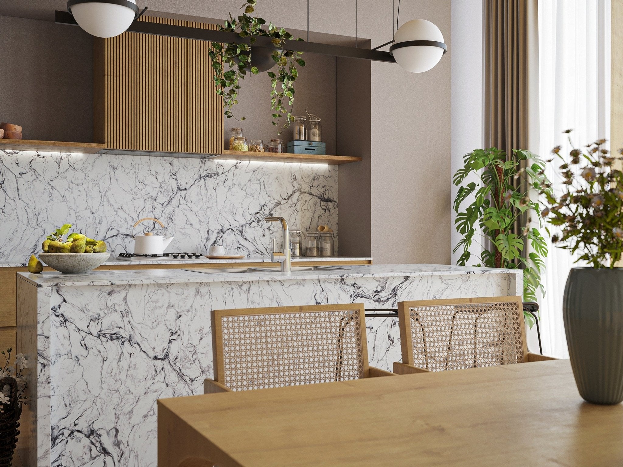 White Fusion Vicostone Vicostone - Zicana Boutique - 2