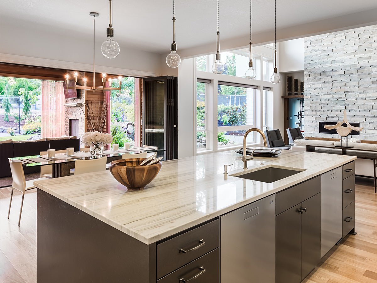 White Macaubas Veincut Quartzite Antolini - Zicana Boutique - 9