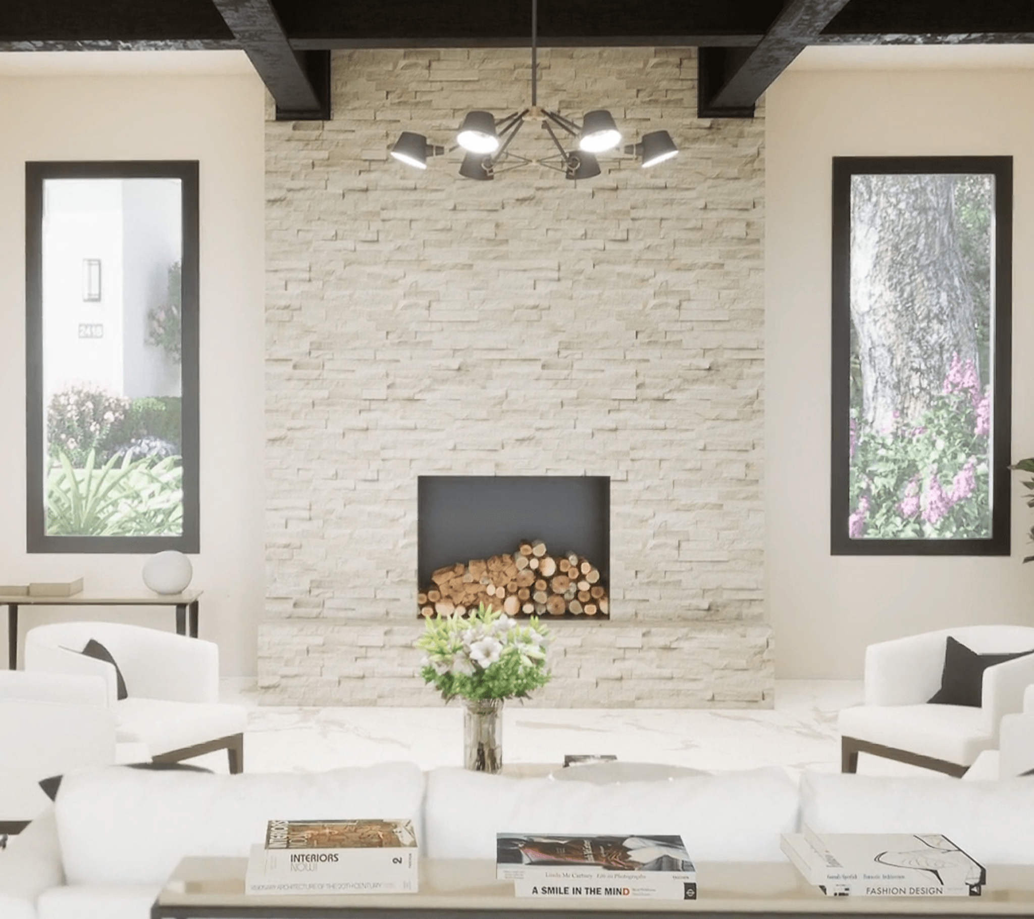 White Oak Marble MSI Field Tiles 6" X 24" Multi Finish Stacked Pattern MSI - Zicana Boutique - 2