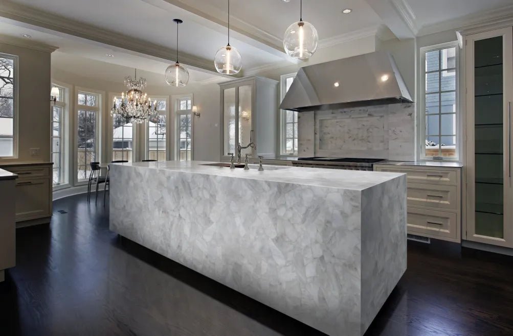 White Quartz Gemstone Zicana Boutique - Zicana Boutique - 9