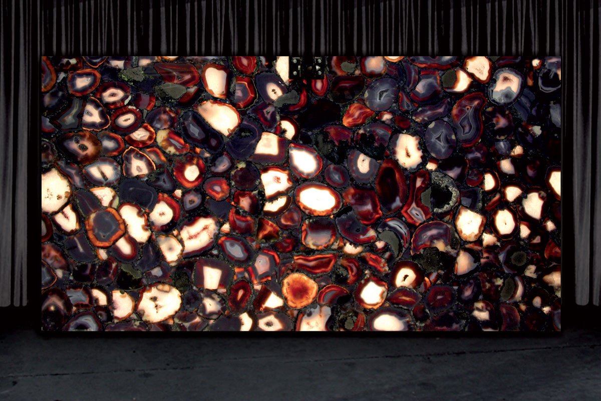 Wild Grey Agate Gemstone Antolini - Zicana Boutique - 11