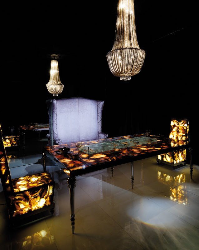 Wild Grey Agate Gemstone Antolini - Zicana Boutique - 7