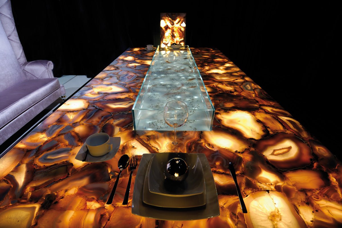 Wild Grey Agate Gemstone Antolini - Zicana Boutique - 9