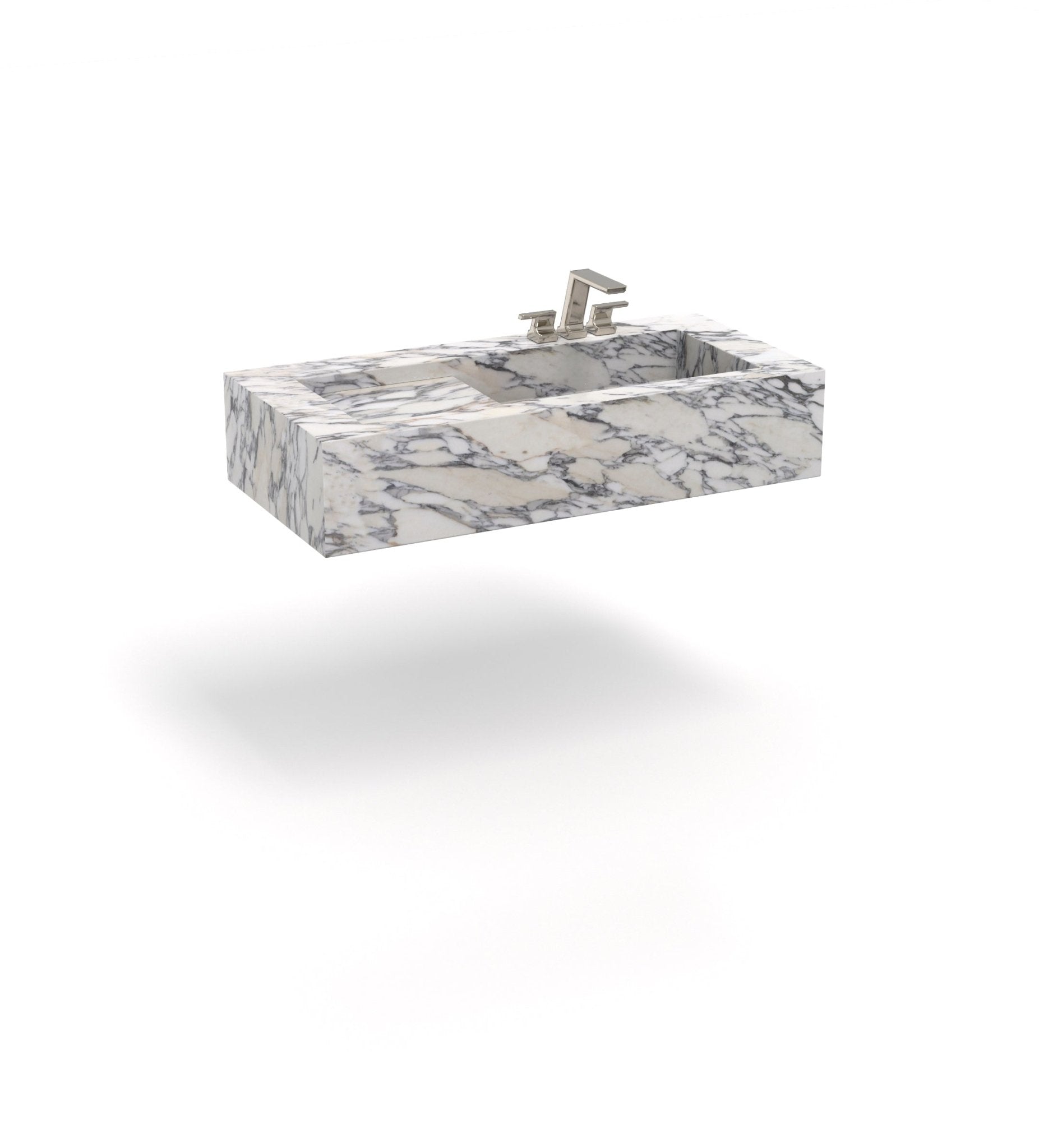 Wish (L) Floating Sinks Marble Couture - Zicana Boutique - 17