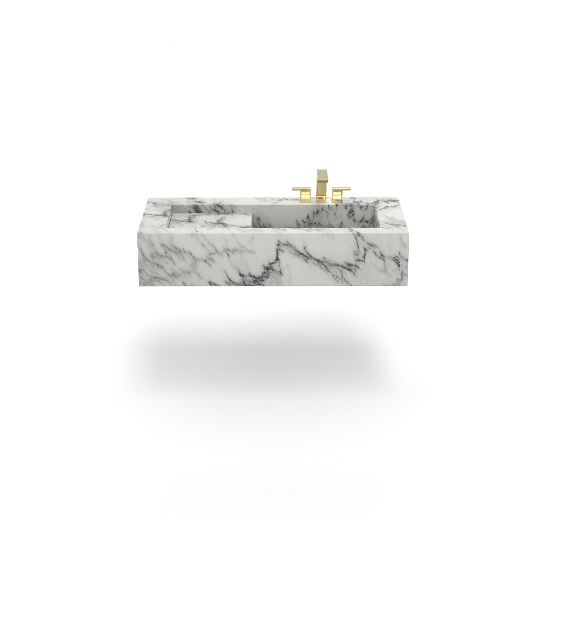 Wish (L) Floating Sinks Marble Couture - Zicana Boutique - 13