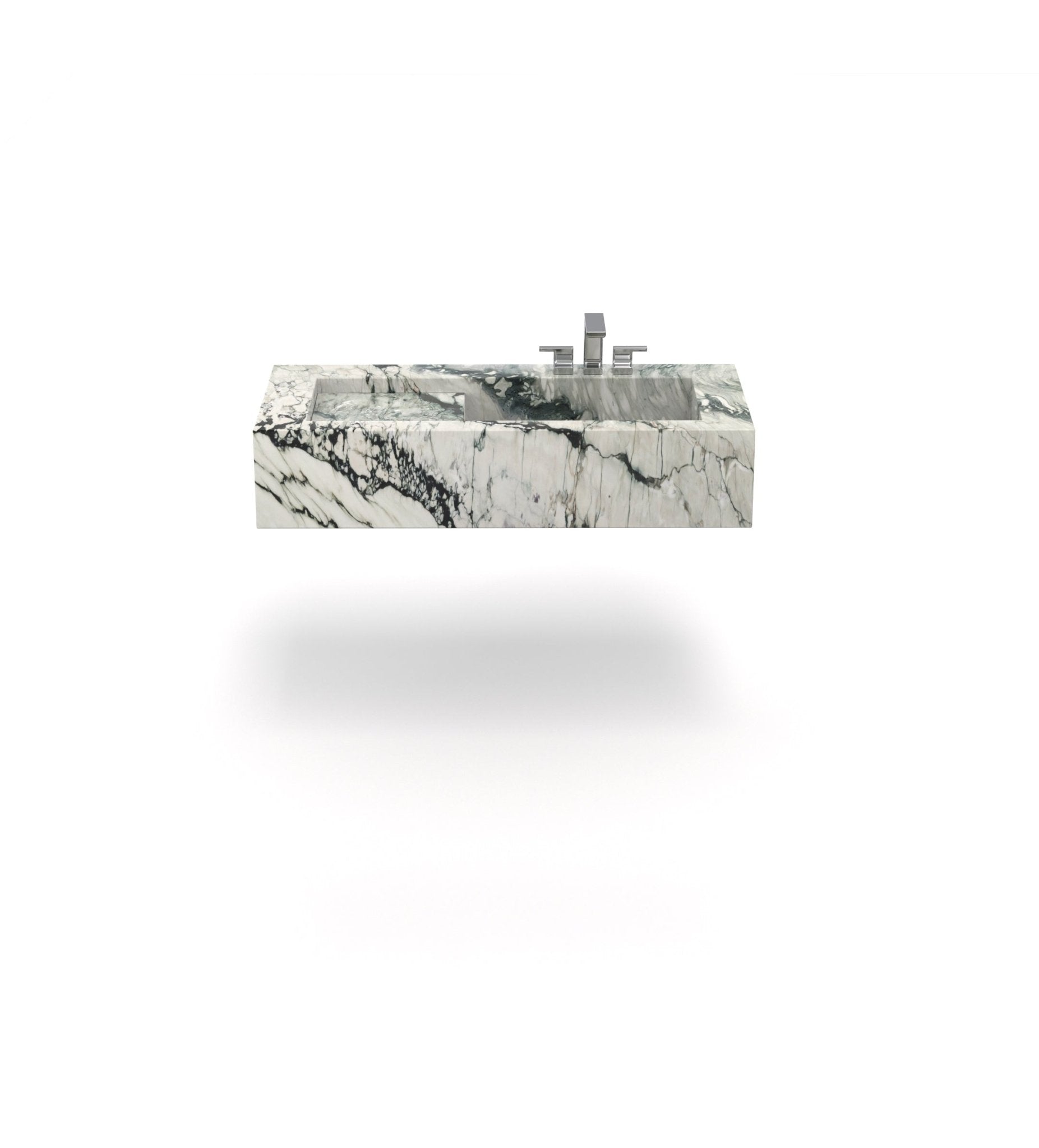 Wish (L) Floating Sinks Marble Couture - Zicana Boutique - 11