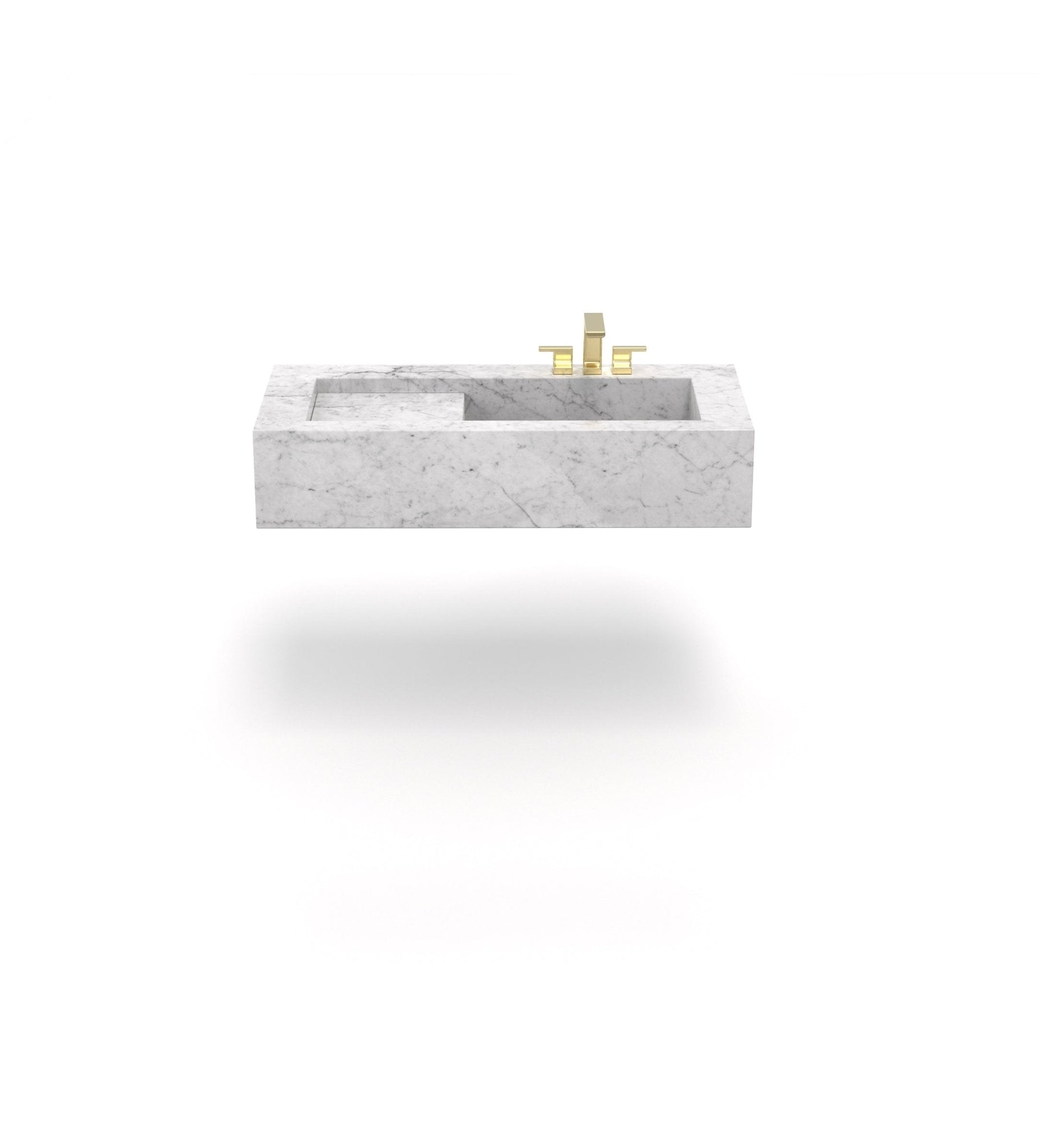 Wish (L) Floating Sinks Marble Couture - Zicana Boutique - 3