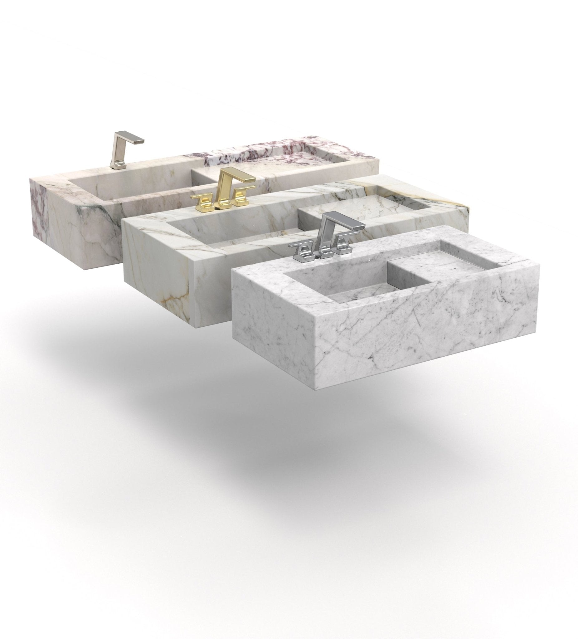 Wish (R) Floating Sink Marble Couture - Zicana Boutique - 11