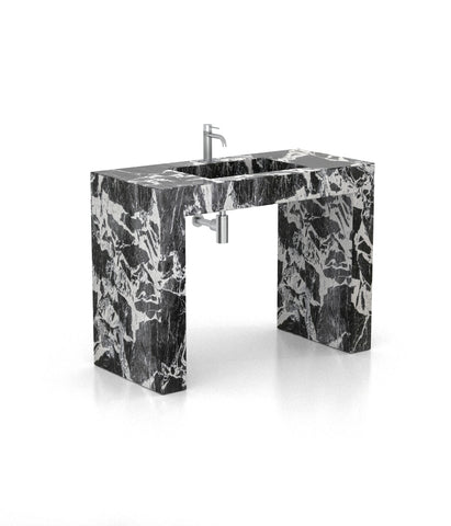 Wonder 48 - C Pedestal Sink - Zicana Boutique - 9