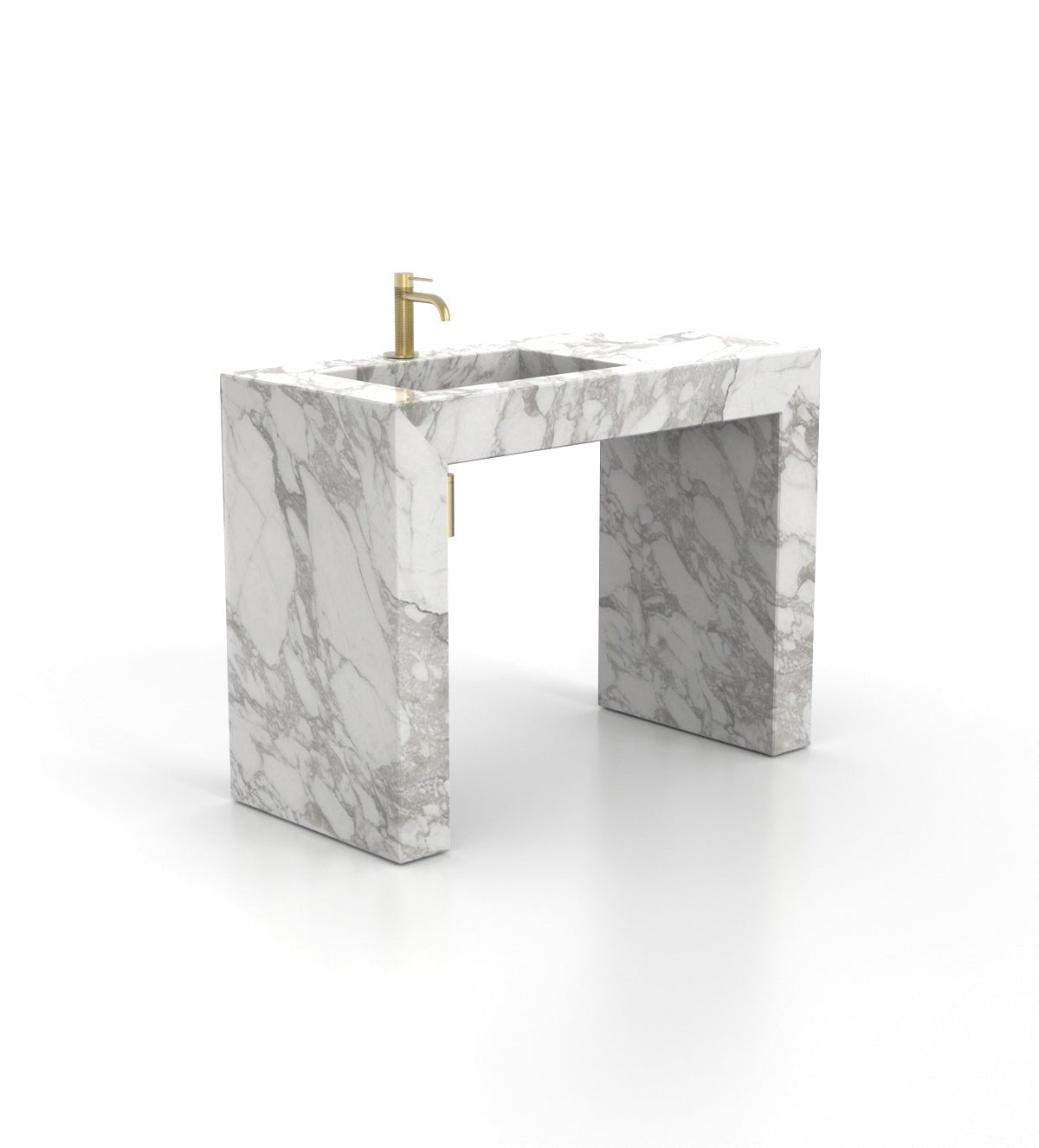 Wonder 48 - L Pedestal Sink Zicana Boutique - Zicana Boutique - 11