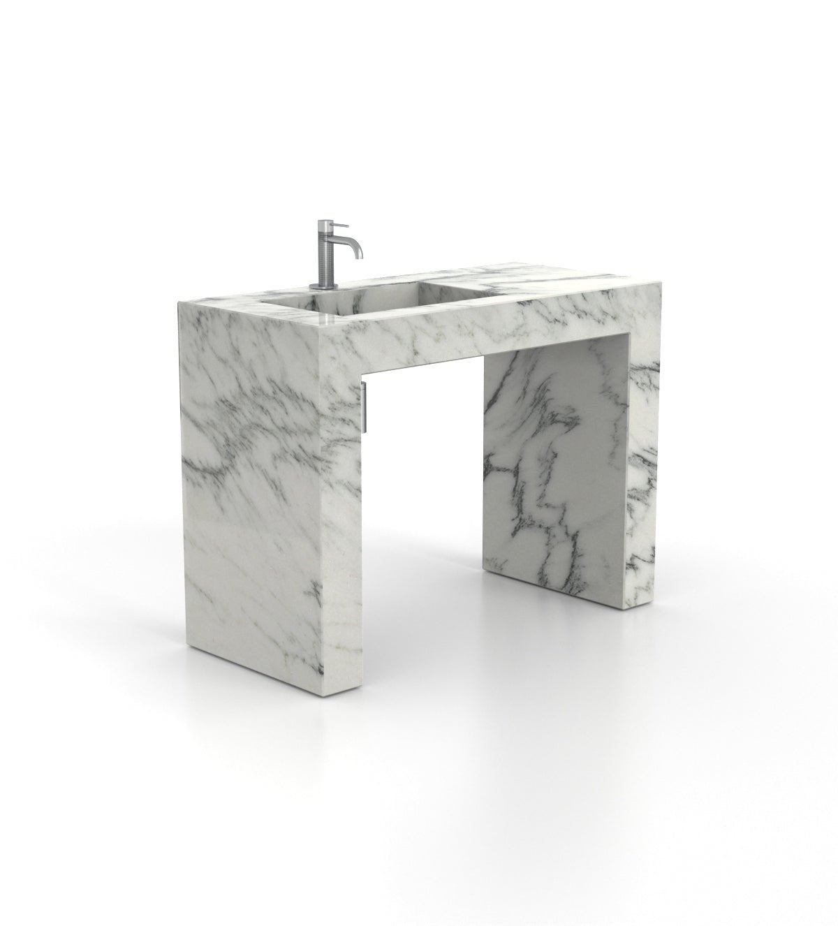 Wonder 48 - L Pedestal Sink Zicana Boutique - Zicana Boutique - 18
