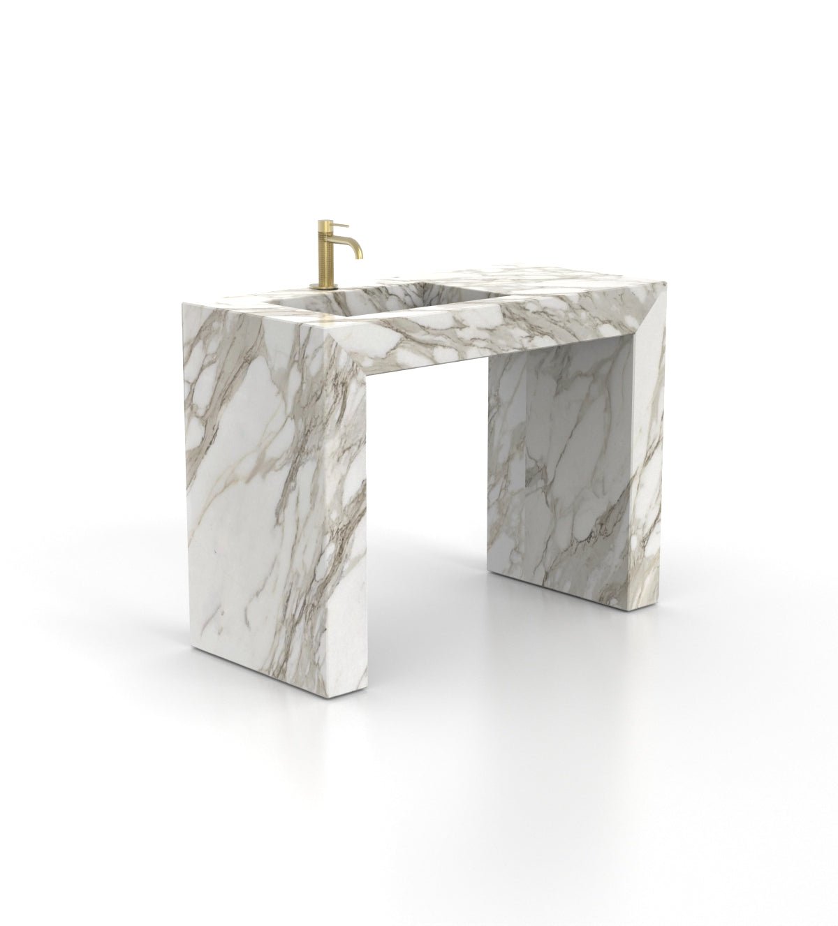 Wonder 48 - L Pedestal Sink Zicana Boutique - Zicana Boutique - 9
