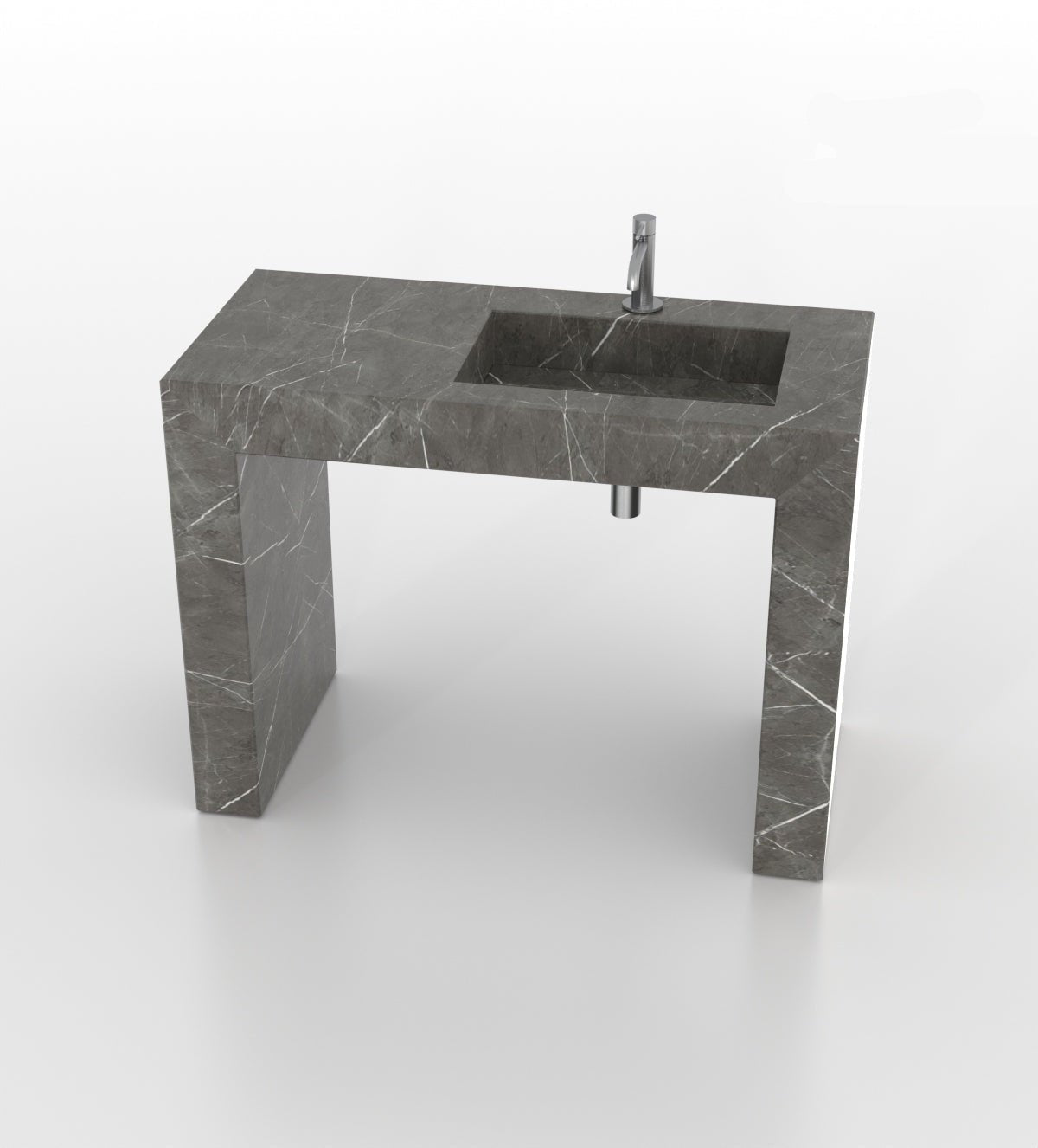 Wonder 48 - R Pedestal Sink Zicana Boutique - Zicana Boutique - 7