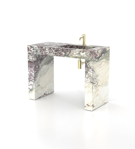 Wonder 48 - R Pedestal Sink - Zicana Boutique - 1