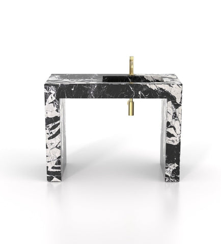 Wonder 48 - R Pedestal Sink - Zicana Boutique - 2