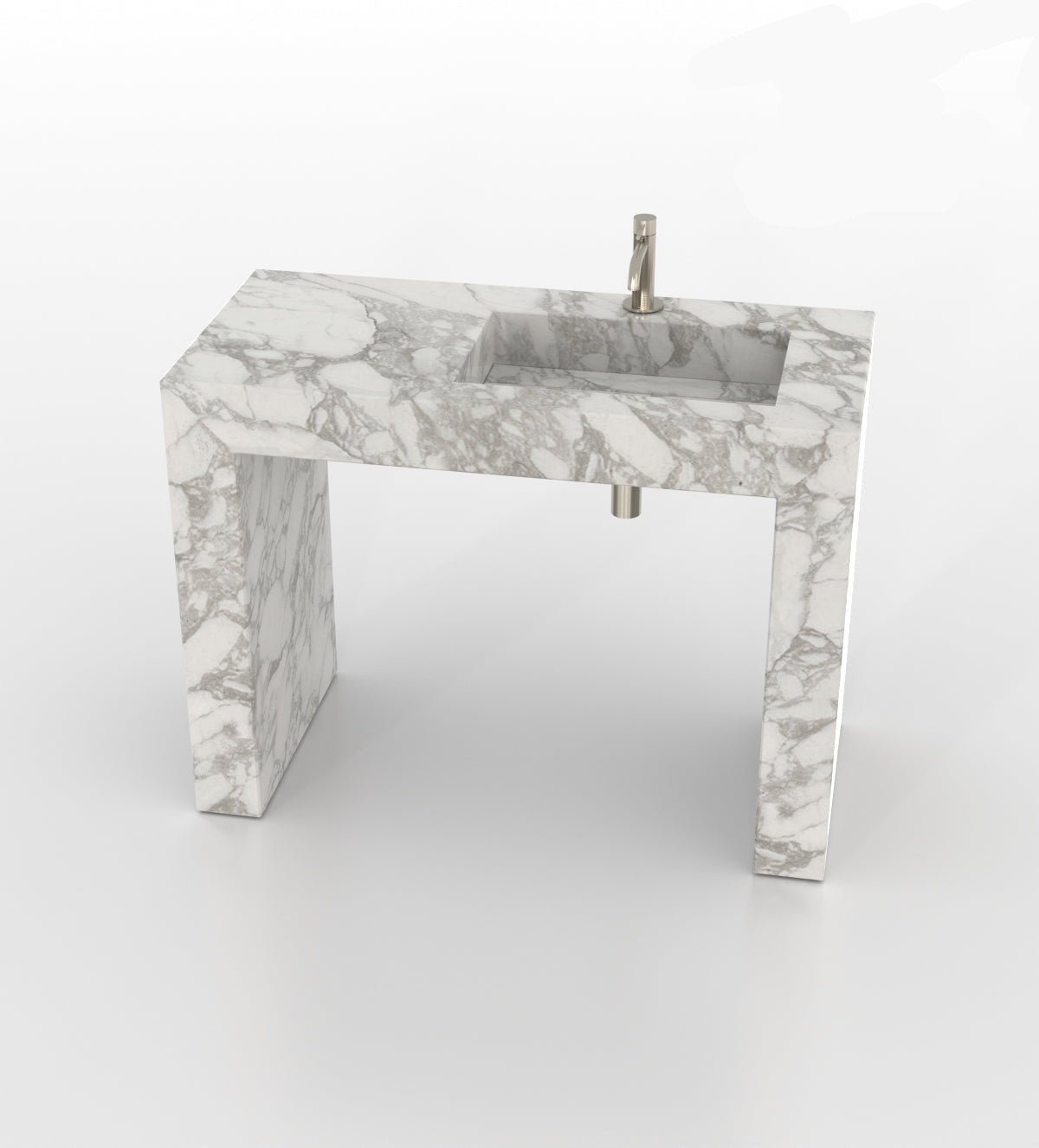 Wonder 48 - R Pedestal Sink Zicana Boutique - Zicana Boutique - 4