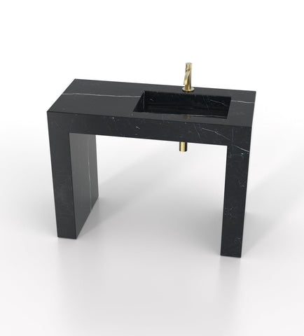 Wonder 48 - R Pedestal Sink - Zicana Boutique - 12