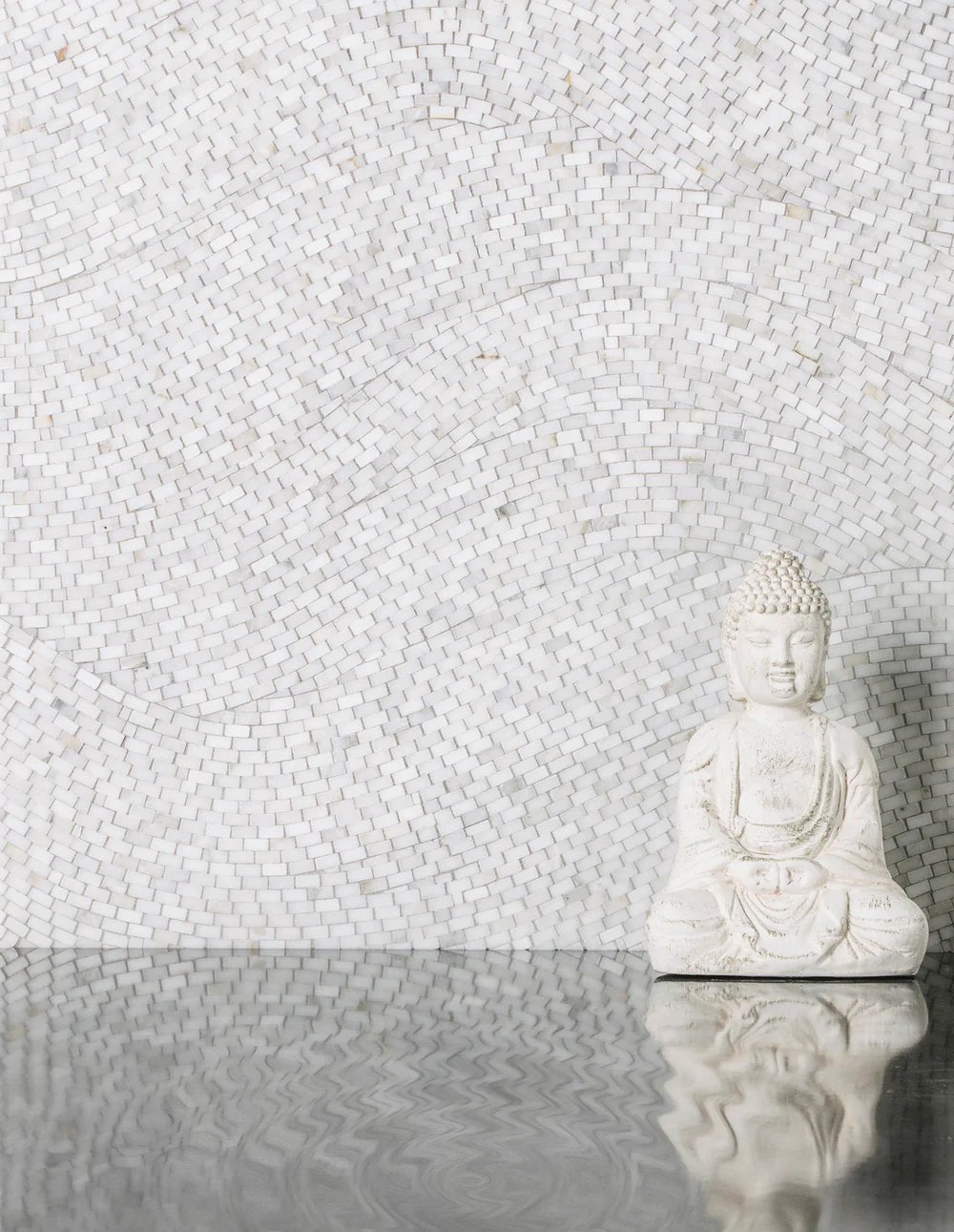 Xanadu Falls Calacatta Gold Marble Mosaic Zicana Boutique - Zicana Boutique - 4