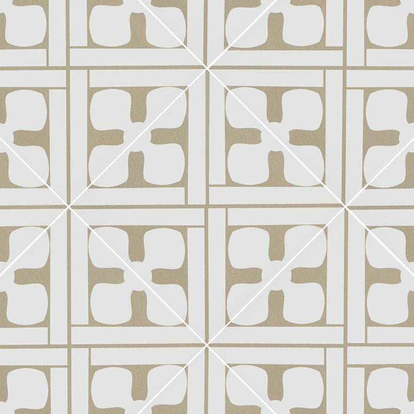Zaria Elora Encaustic Porcelain MSI Field Tiles 8" X 8" MSI - Zicana Boutique - 4