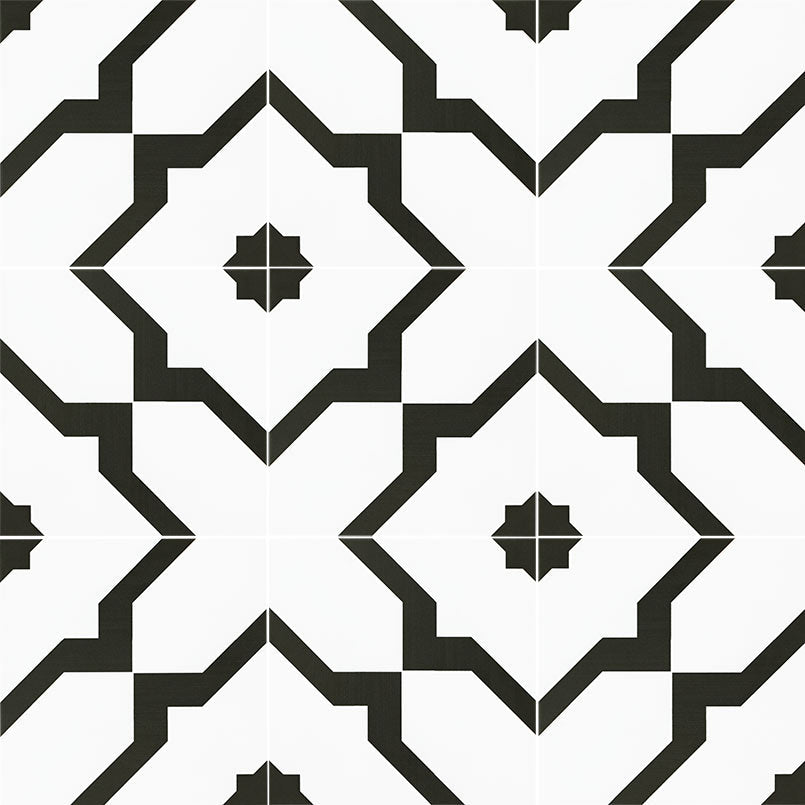 Zaria Gia Encaustic Porcelain MSI Field Tiles 8" X 8" MSI - Zicana Boutique - 3