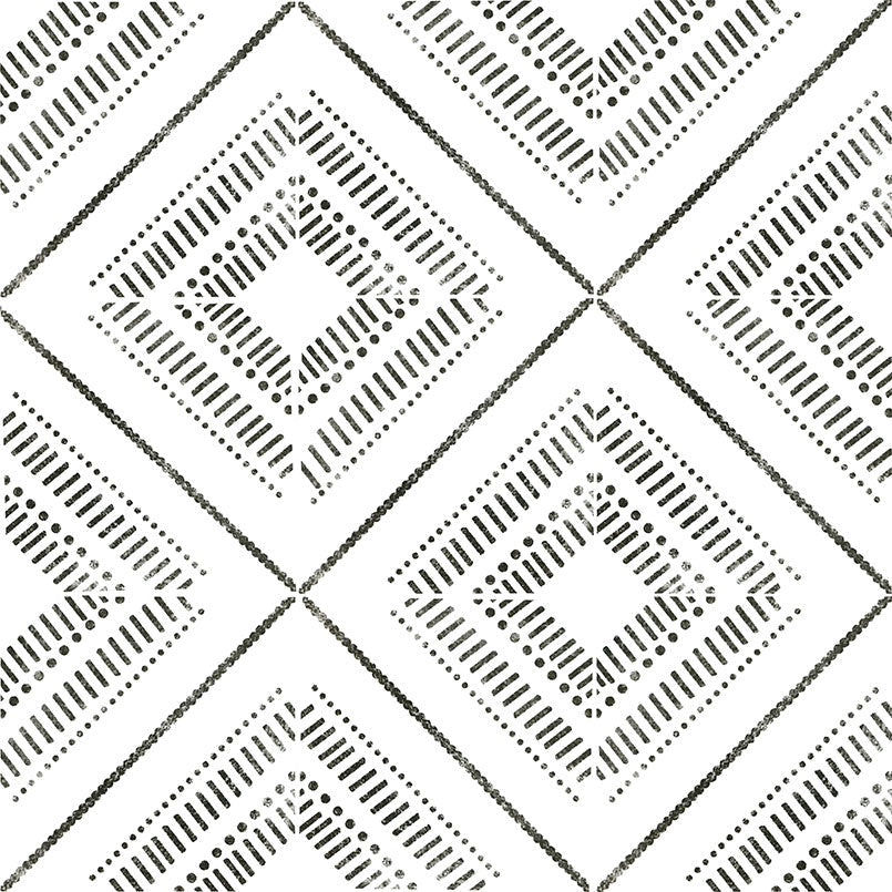 Zaria Tessa Encaustic Porcelain MSI Field Tiles 8" X 8" MSI - Zicana Boutique - 4