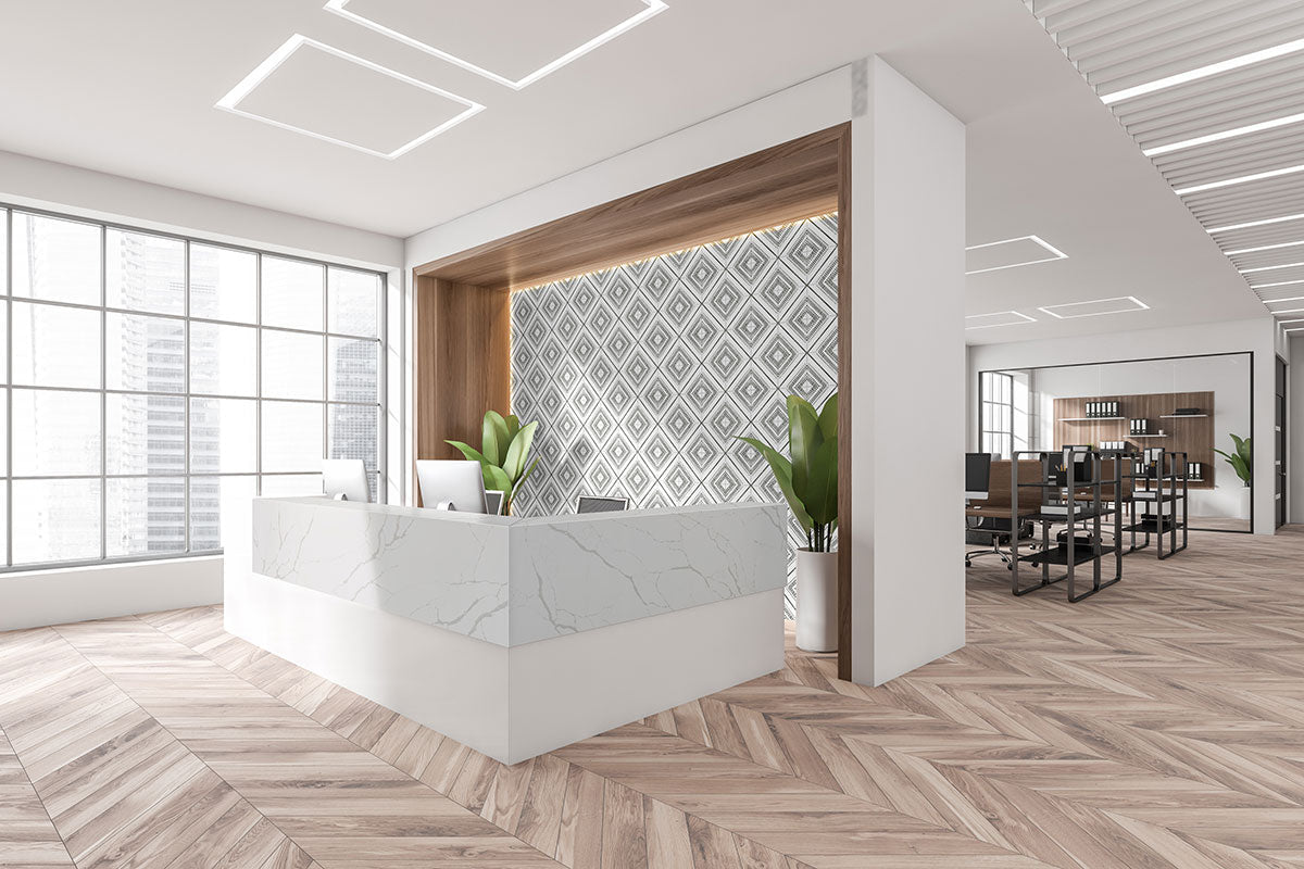 Zaria Tessa Encaustic Porcelain MSI Field Tiles 8" X 8" MSI - Zicana Boutique - 9