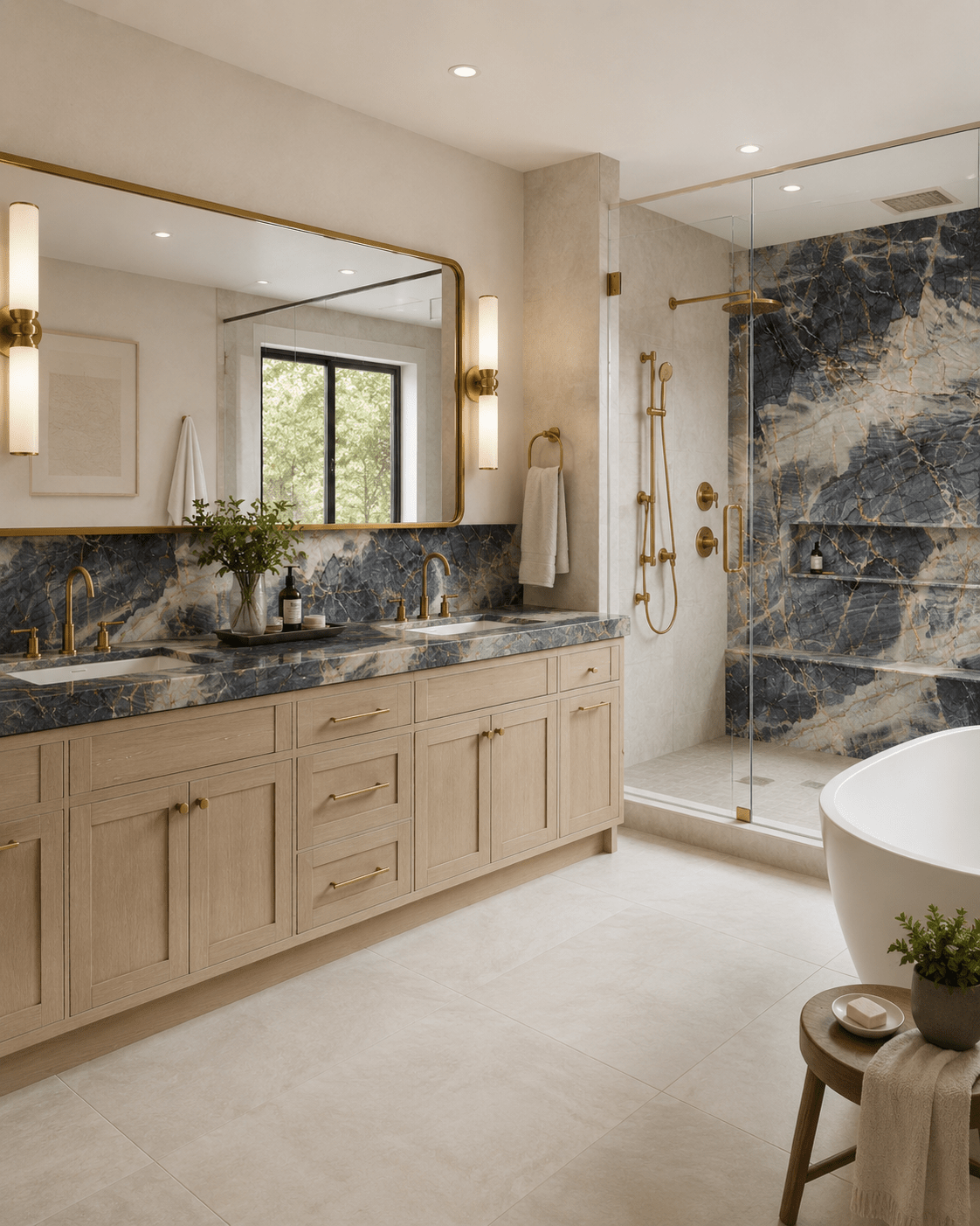 Zuma Blue Quartzite Marble Couture- Zicana Boutique -3